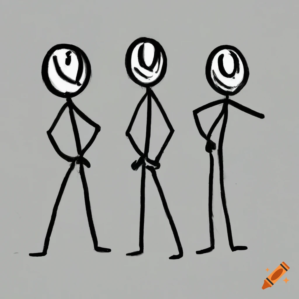 How to Draw Stick Figures  Stick men drawings, Stick figure