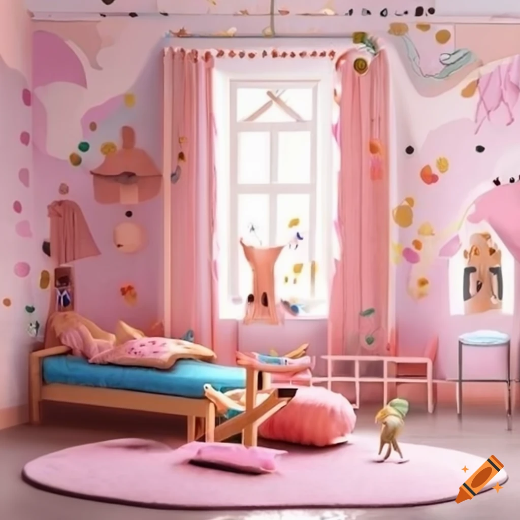 Children s Room Interior Design On Craiyon