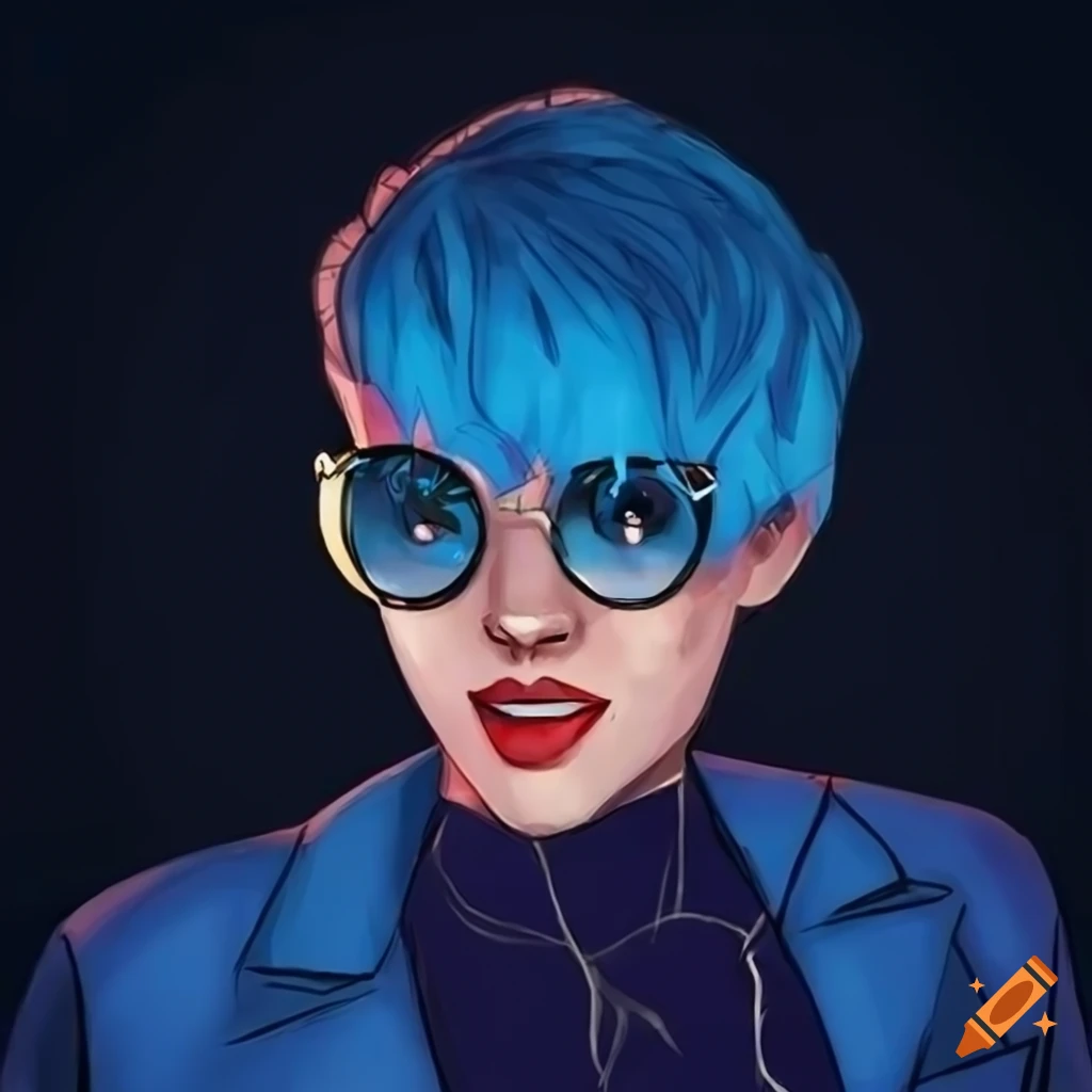 artistic portrayal of a female character inspired by Spiderman into the Spider Verse