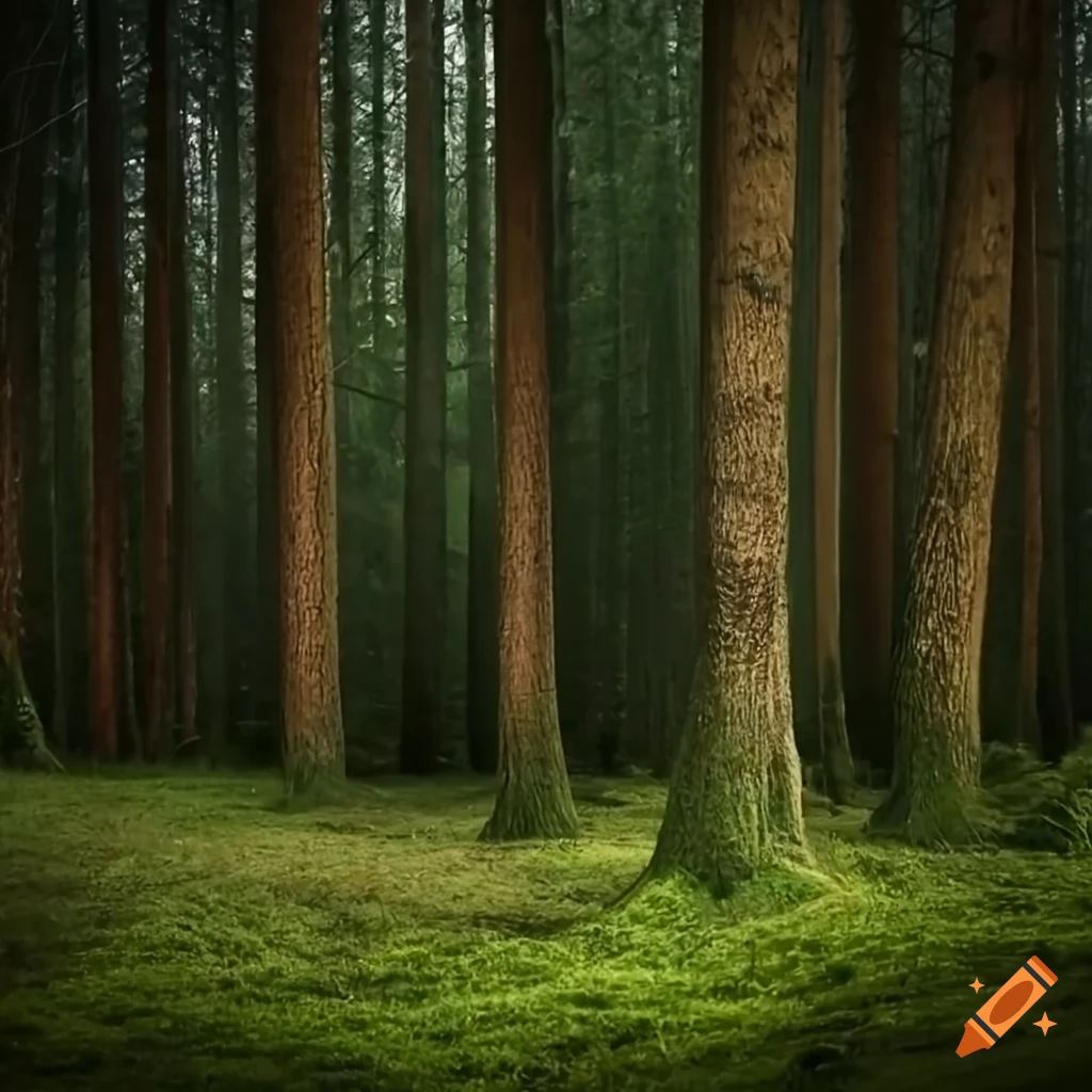 image of a Polish warrior in a forest