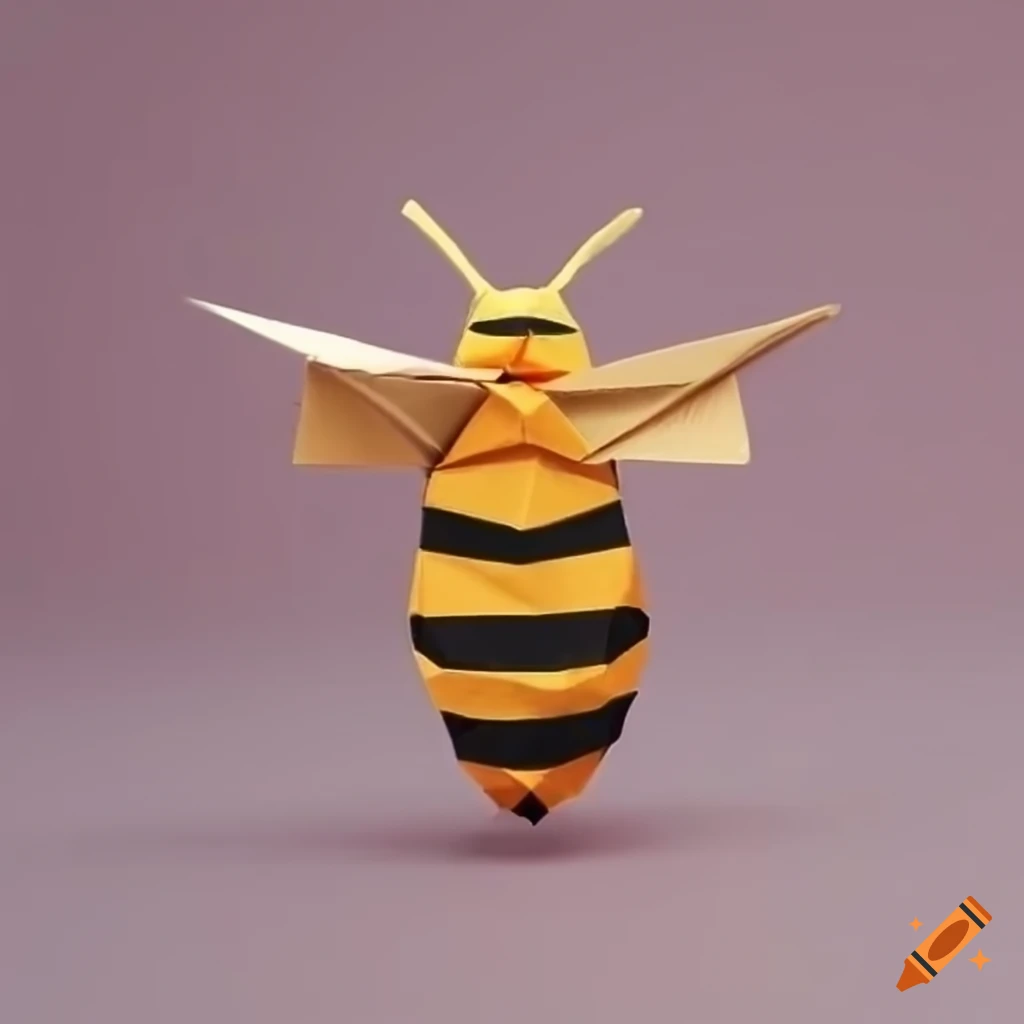 origami bee