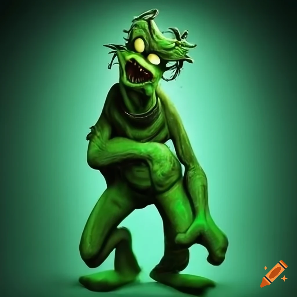 Green Evil Cartoon Monster On Craiyon green-evil-cartoon-monster-on-craiyon