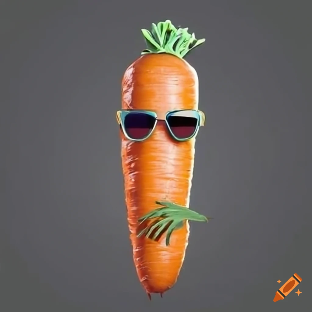 gangster-carrot-with-sunglasses-on-craiyon