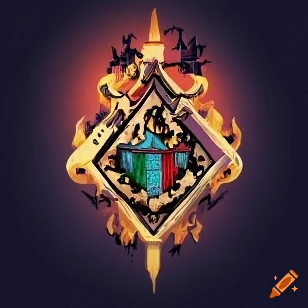 Hogwarts houses logo