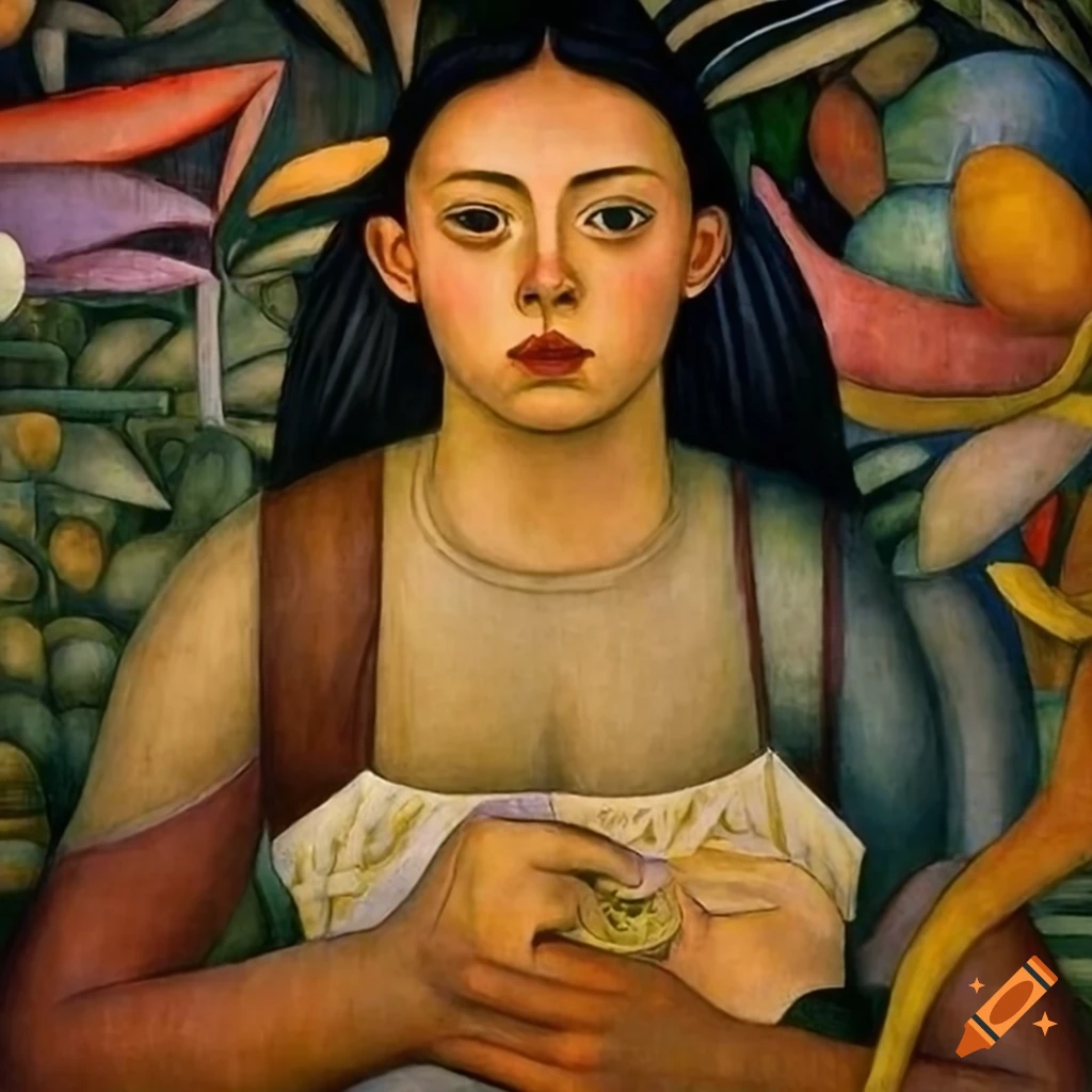 Diego Rivera's futuristic mural inspired by The Time Machine