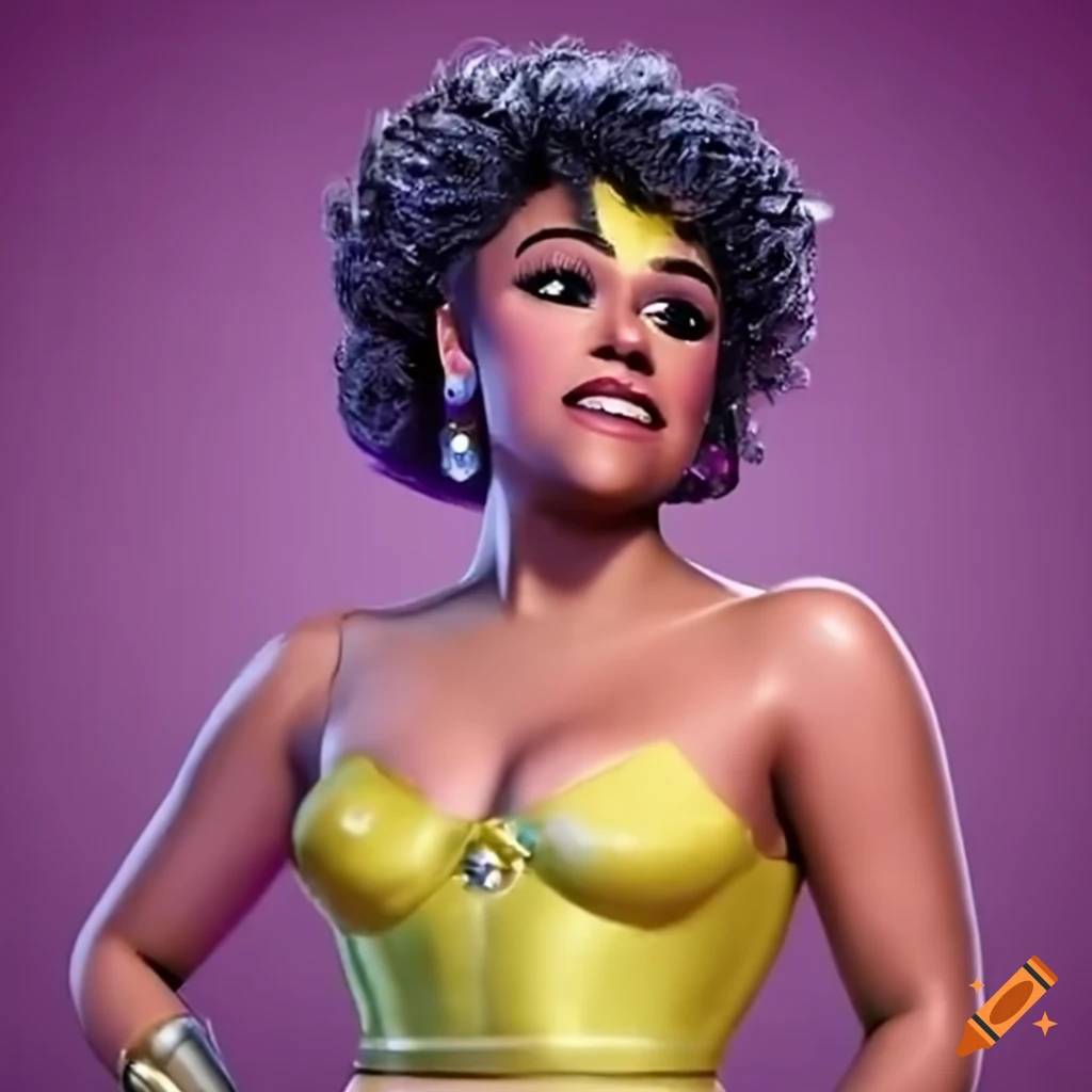 Ariana DeBose as a star-themed superhero in an animated series