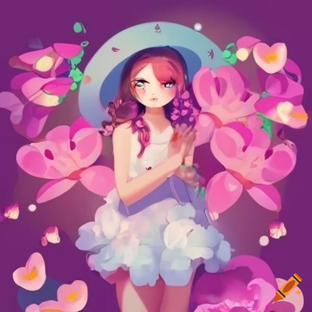 cute-flower-logo-for-bubbledriver-store-on-craiyon
