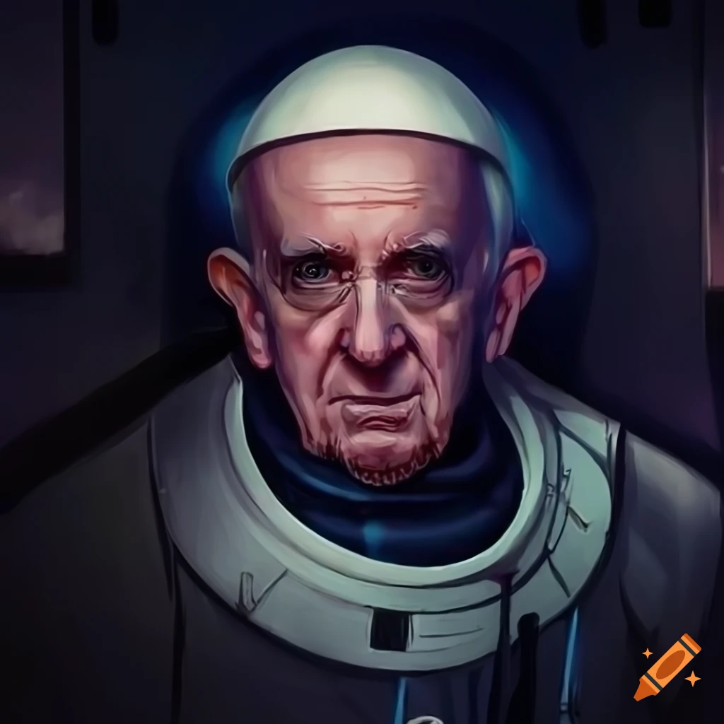 Image Of A Space Pope On Craiyon