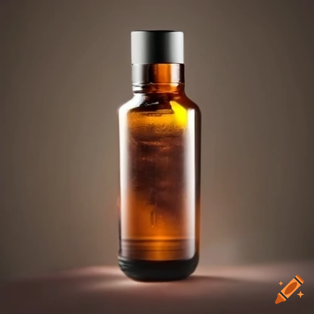 Herbal Hair Care oil bottle