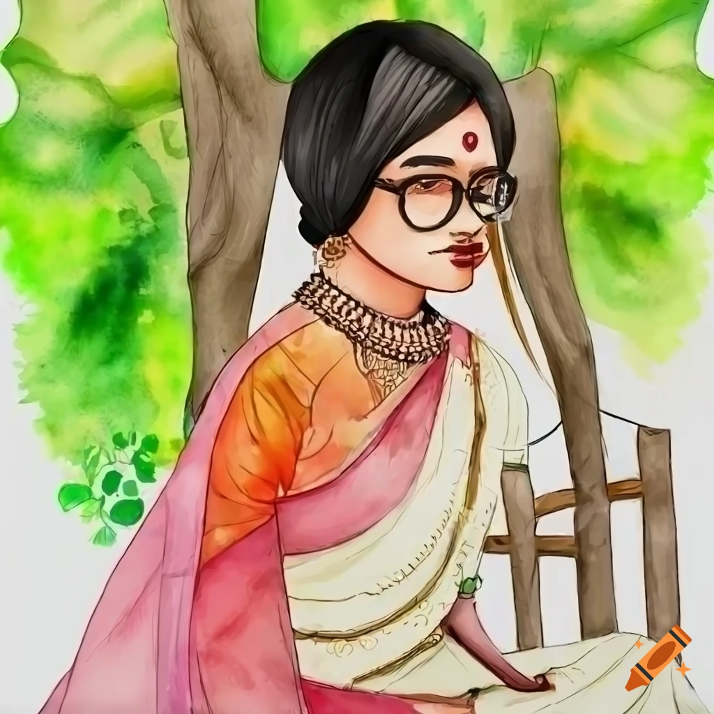 Indian traditional girl drawing Stock Photos - Page 1 : Masterfile