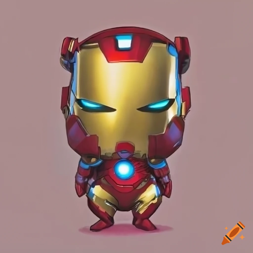 hamster wearing Iron Man armor