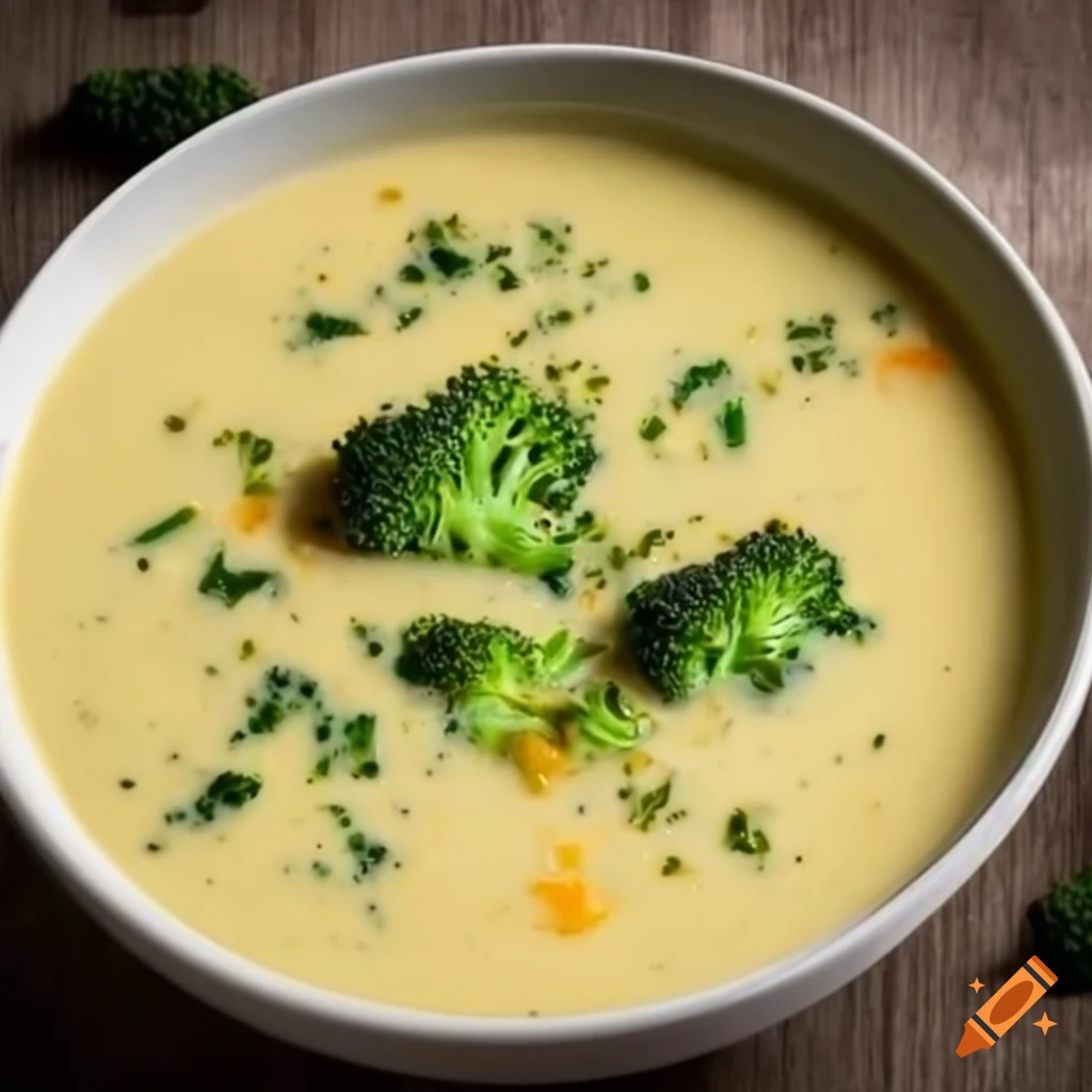 creamy broccoli and cheddar soup