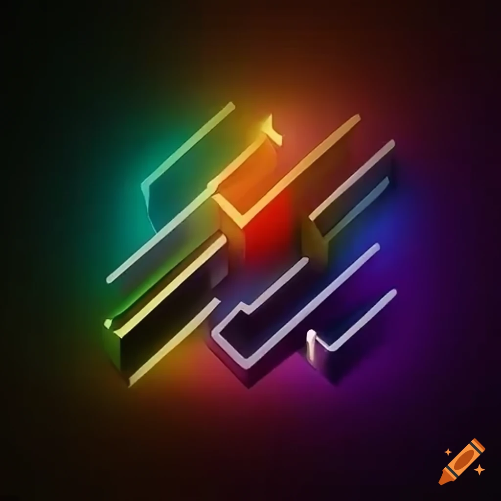 Logo Of Distributed Coding Symbols In Xbox Colors On Craiyon