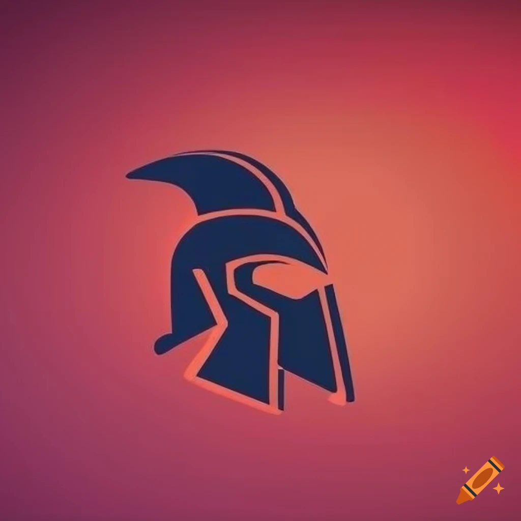 gladiator hand logo on red backdrop