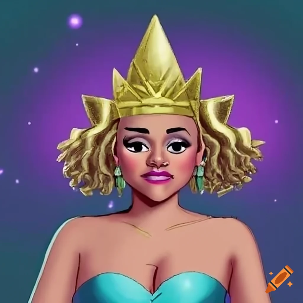 Ariana DeBose as a star-themed superhero in an animated series