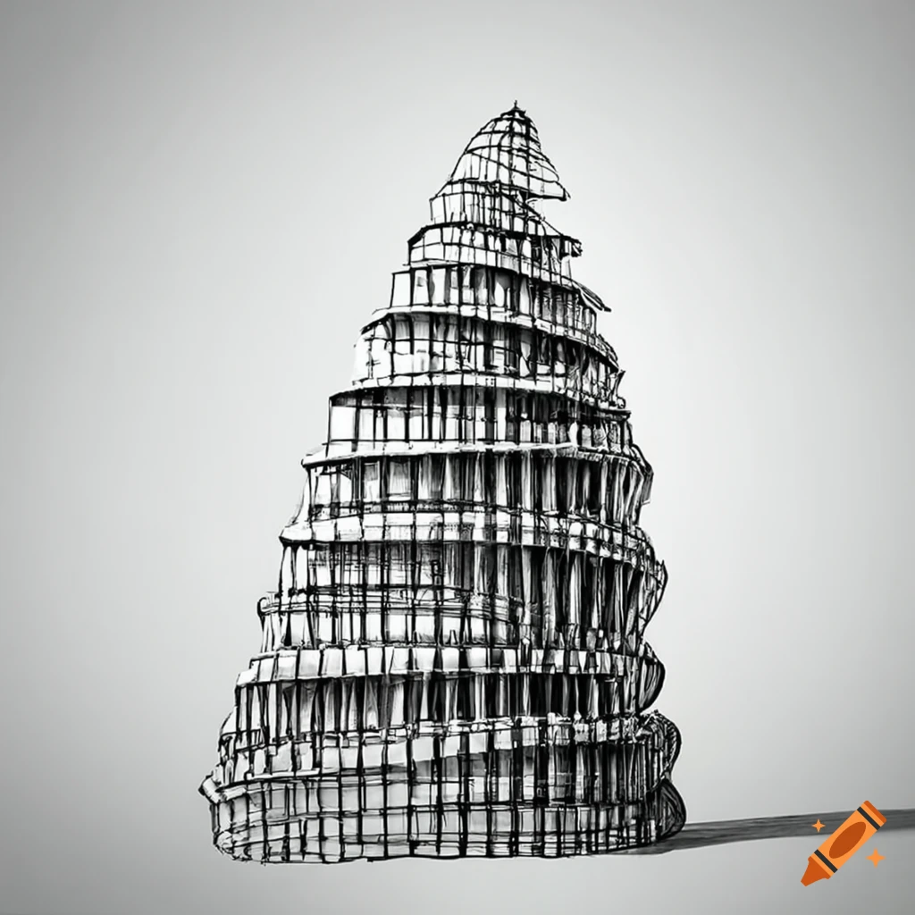 Architectural masterpiece shaped like a woven basket