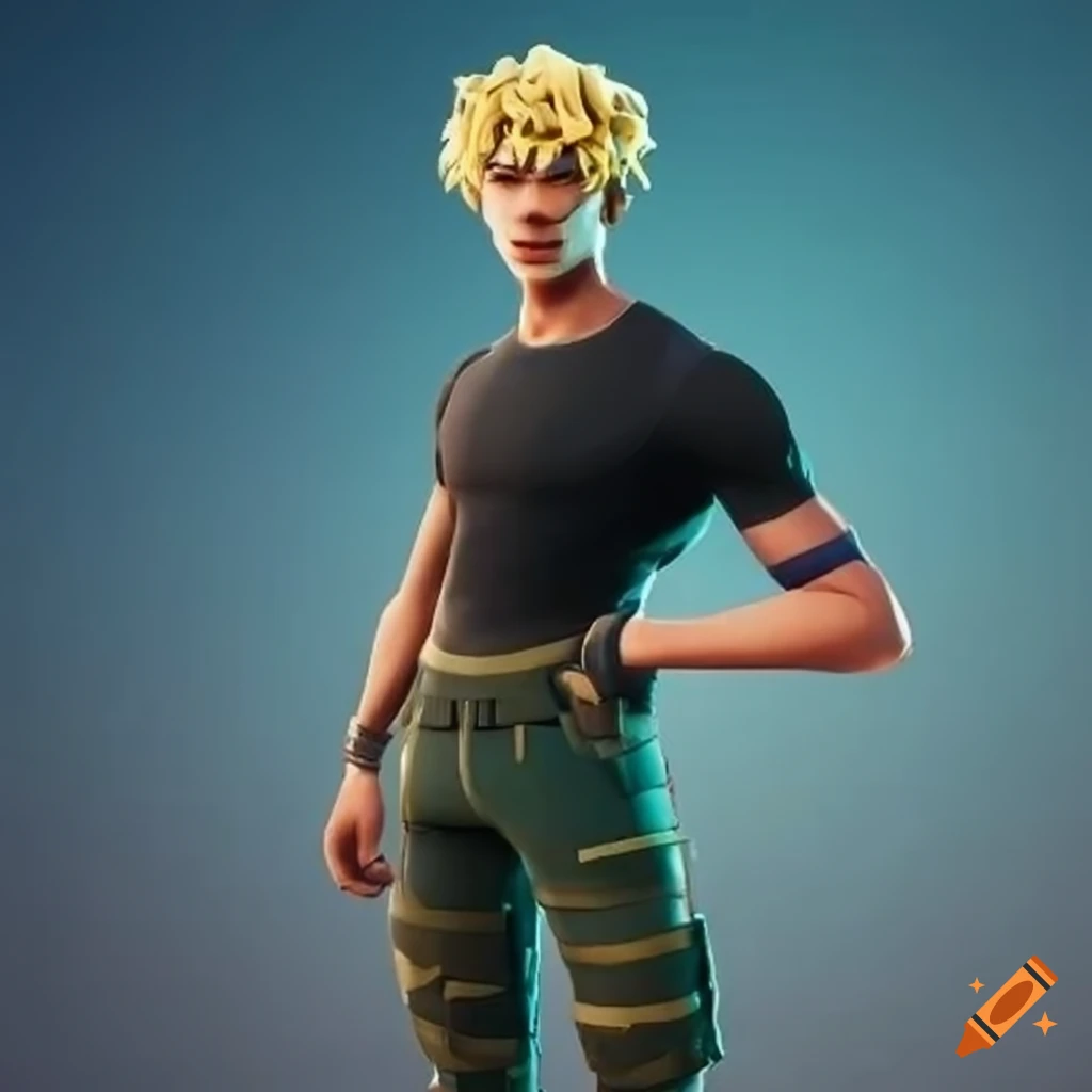 Erling haaland fortnite icon series skin on Craiyon