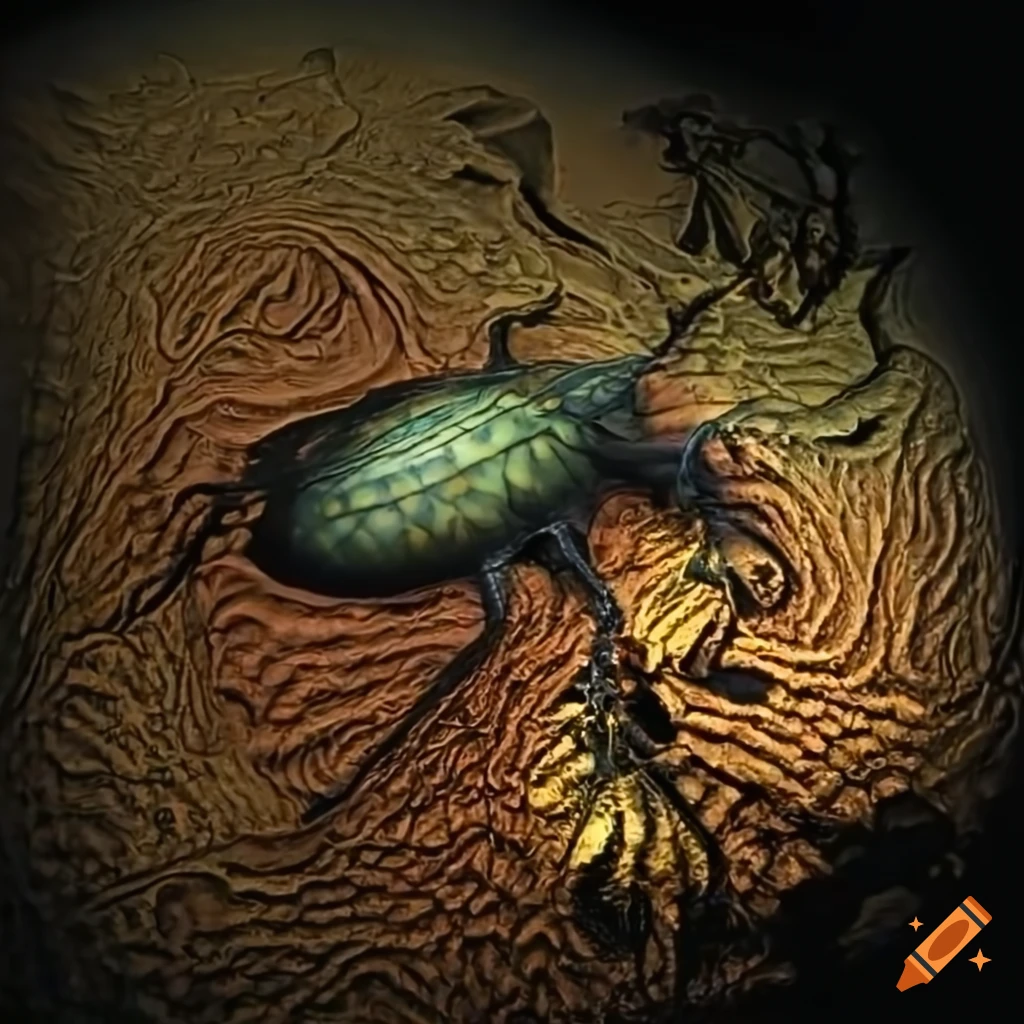 psychoanalyzing insects in a marine landscape