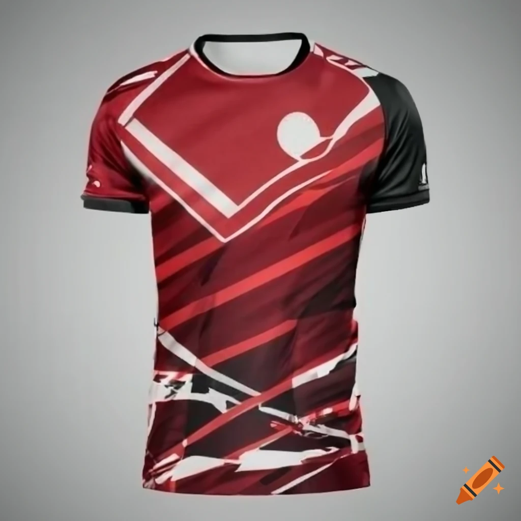 Japanese e-sports jersey with flag design