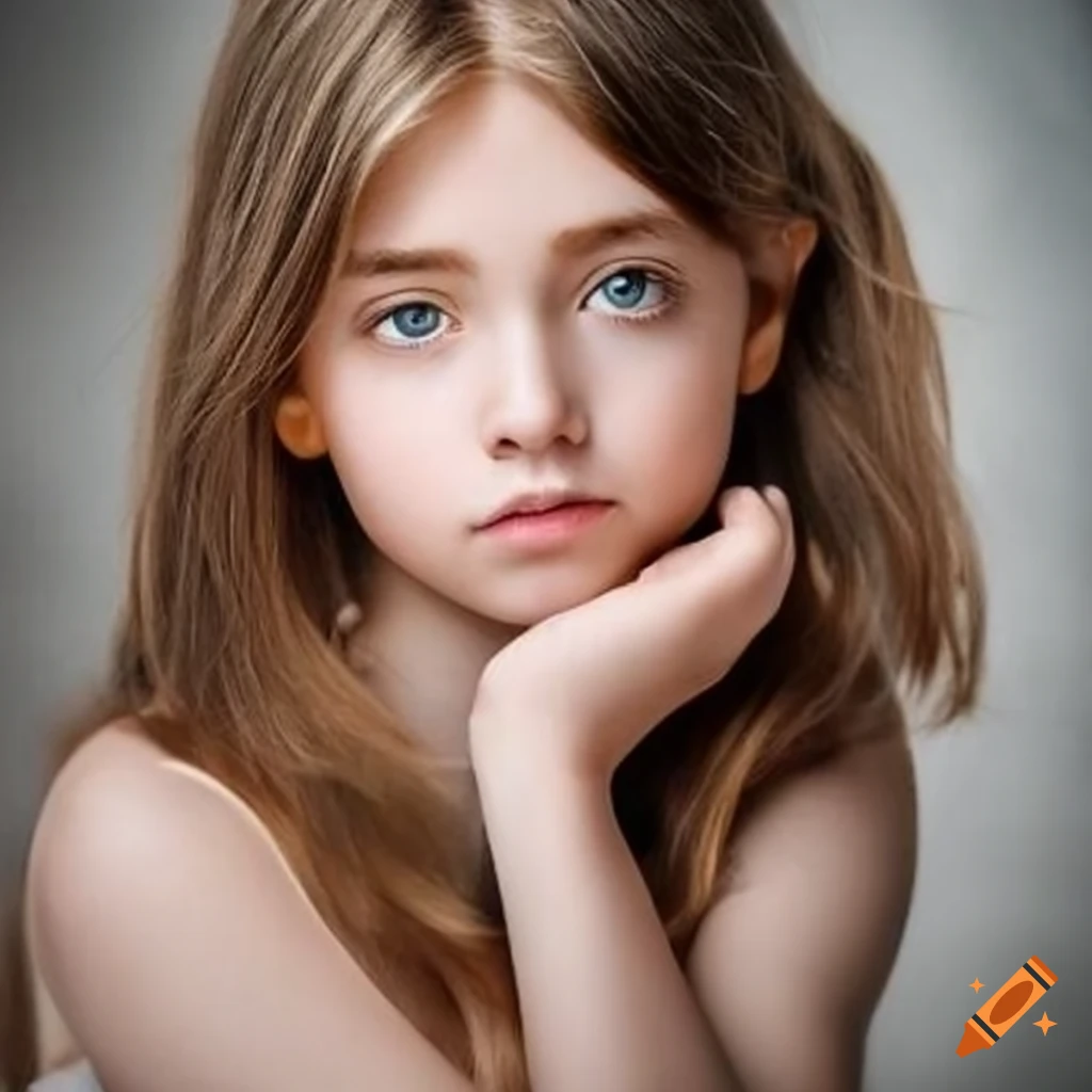 Portrait Of A 15 year old Girl On Craiyon