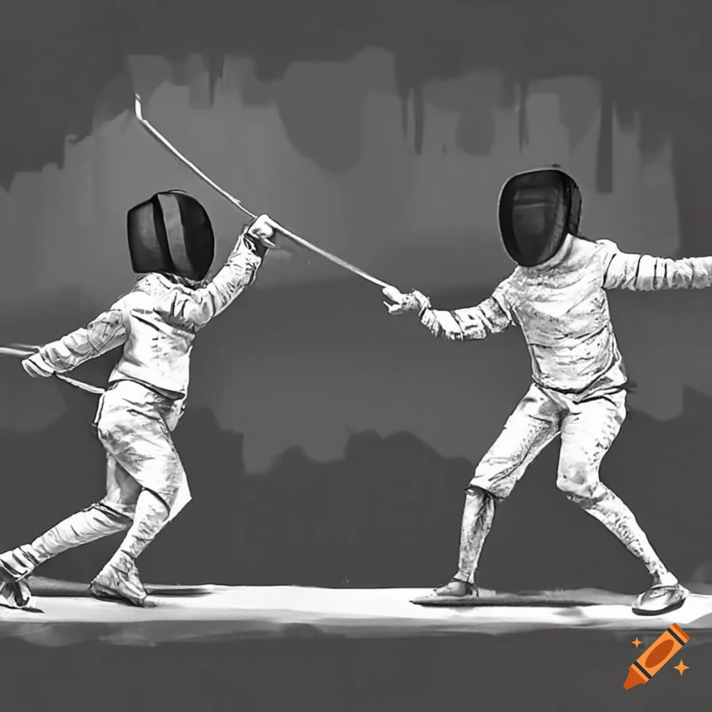 Children Fencing At A Fencing Academy On Craiyon