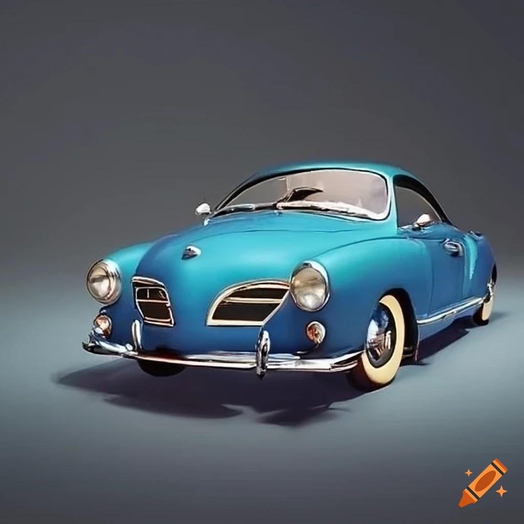 blue Karmann Ghia
