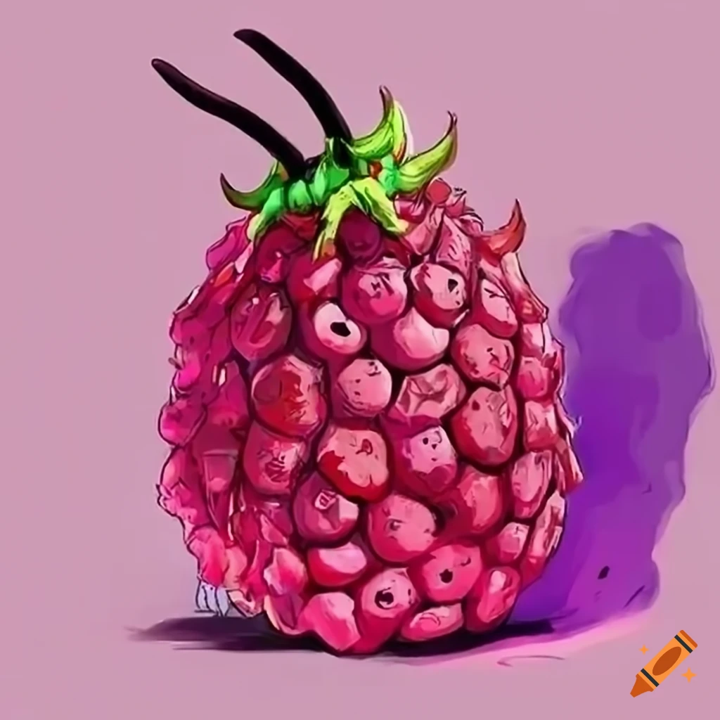 Image of the dragon demon fruit from one piece on Craiyon