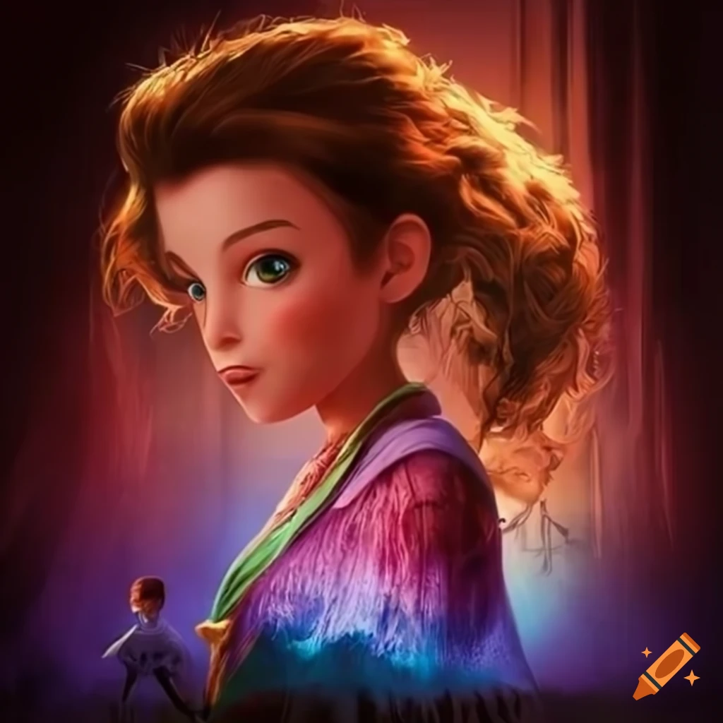 Disney movie cover design