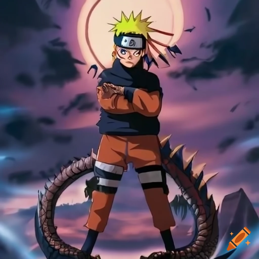 close up of a naruto in smooth purple ninja uniform, | Stable Diffusion