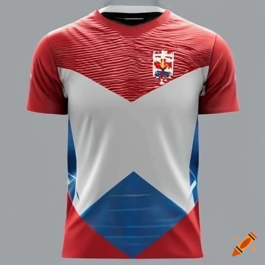 Czech Republic e-sports jersey with flag and lion