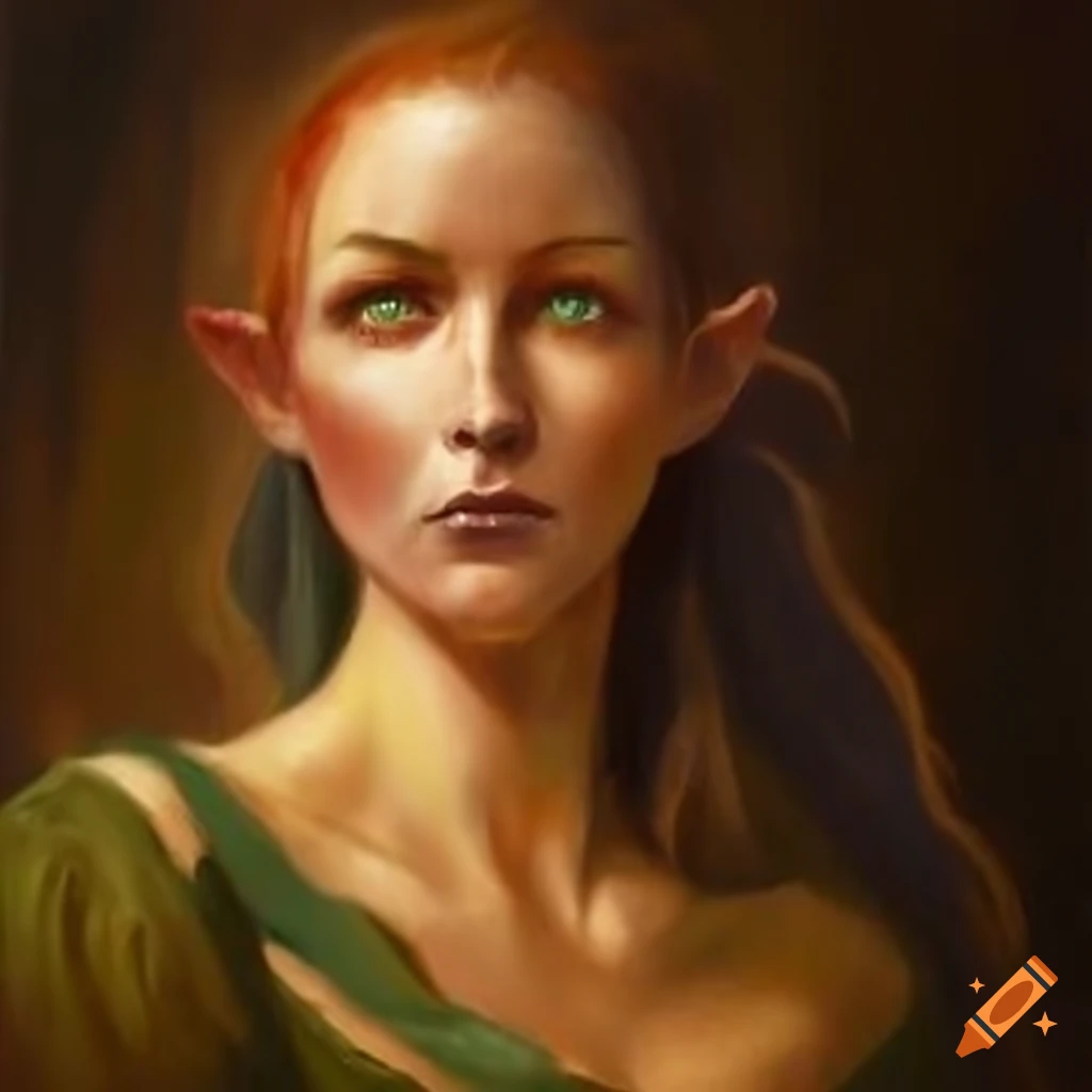 image of a female druid