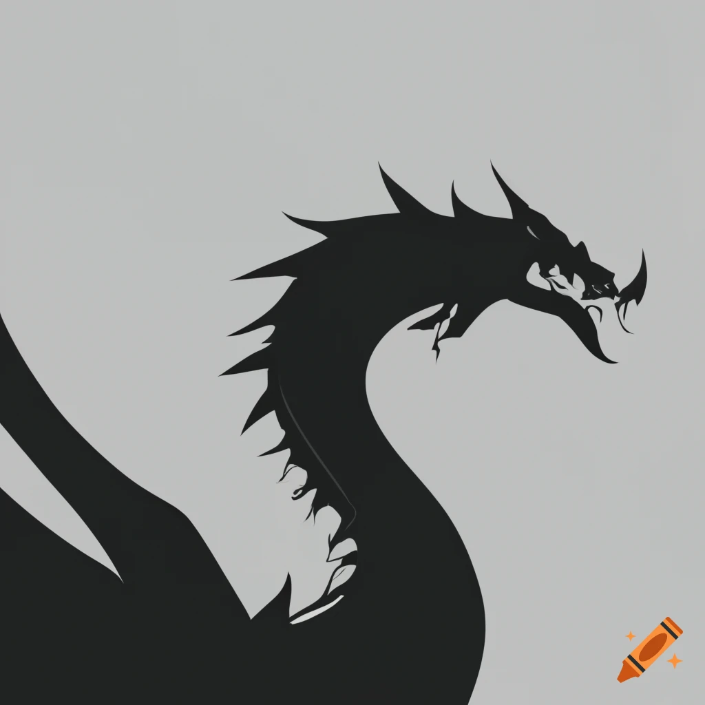 Minimalist dragon