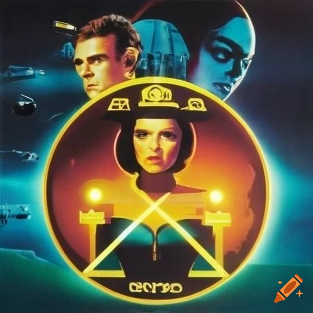 poster of the 1970s science fiction movie "Lochan Lunn Dà Bhà"