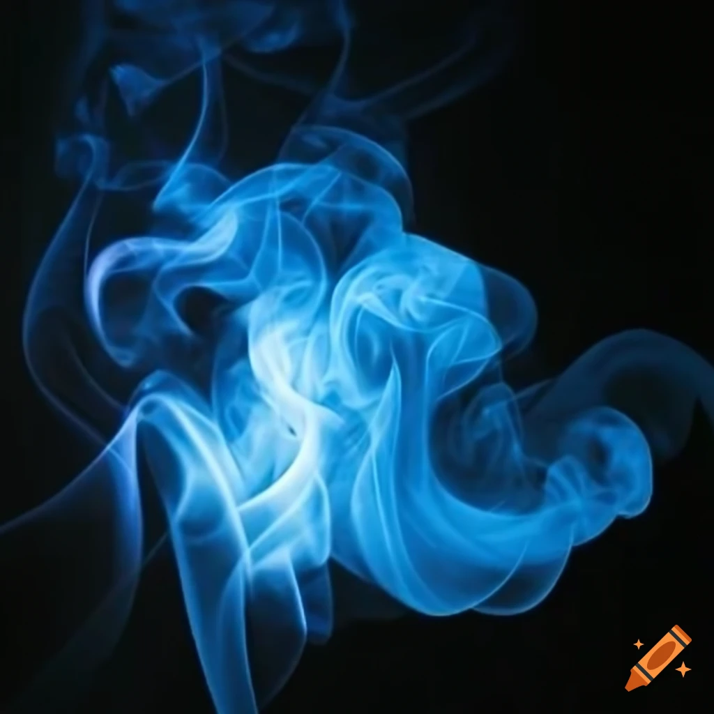 mystic logo with colorful smoke effect