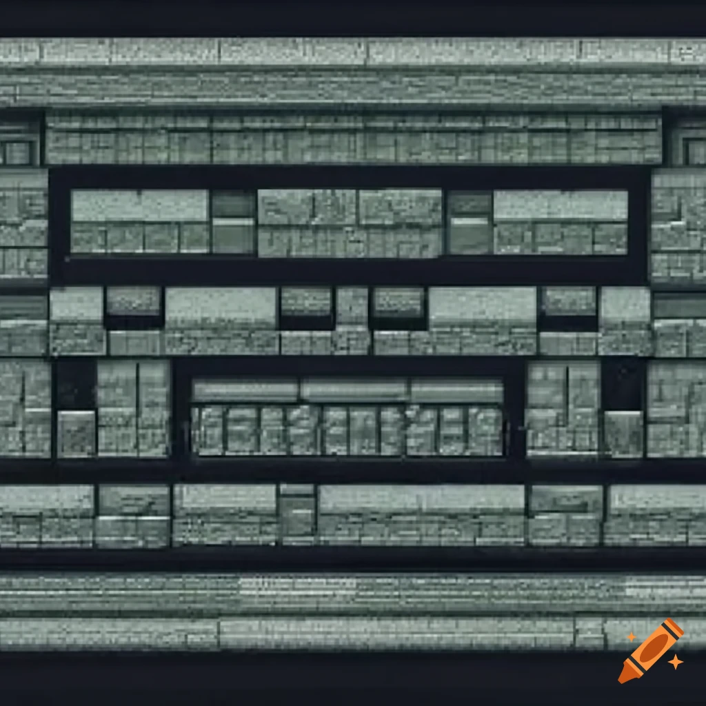 high-resolution rendering of 2D tiles from the original Metroid game