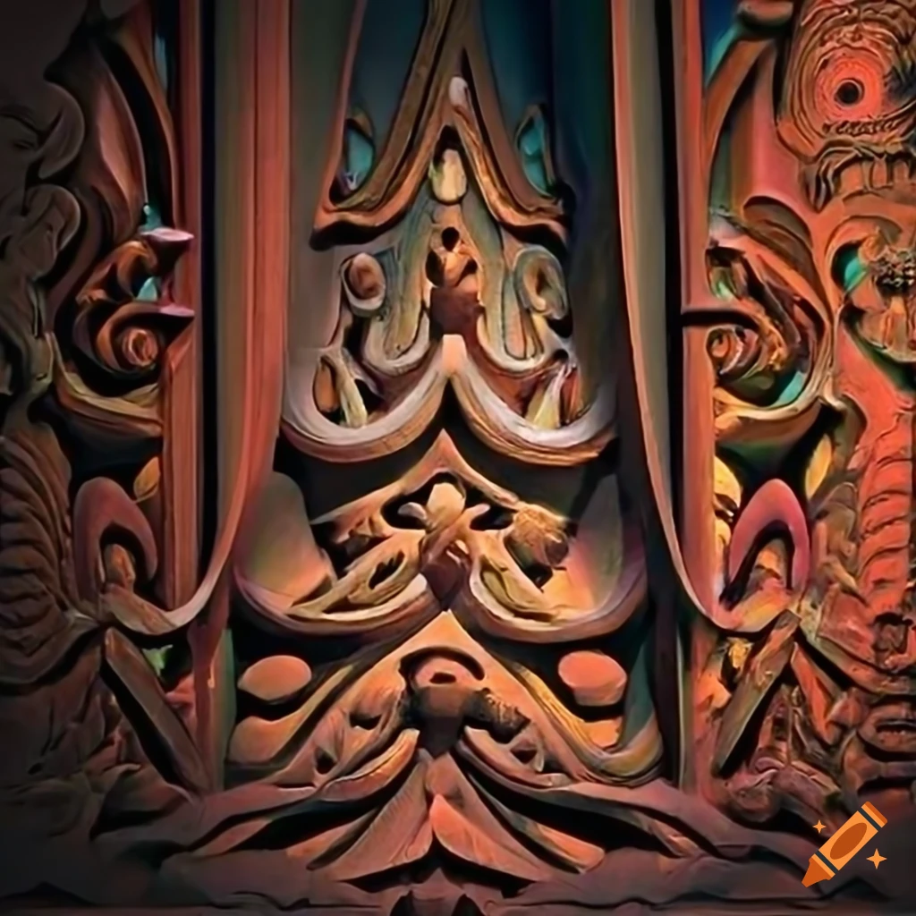 masterful architectural carving in high-definition