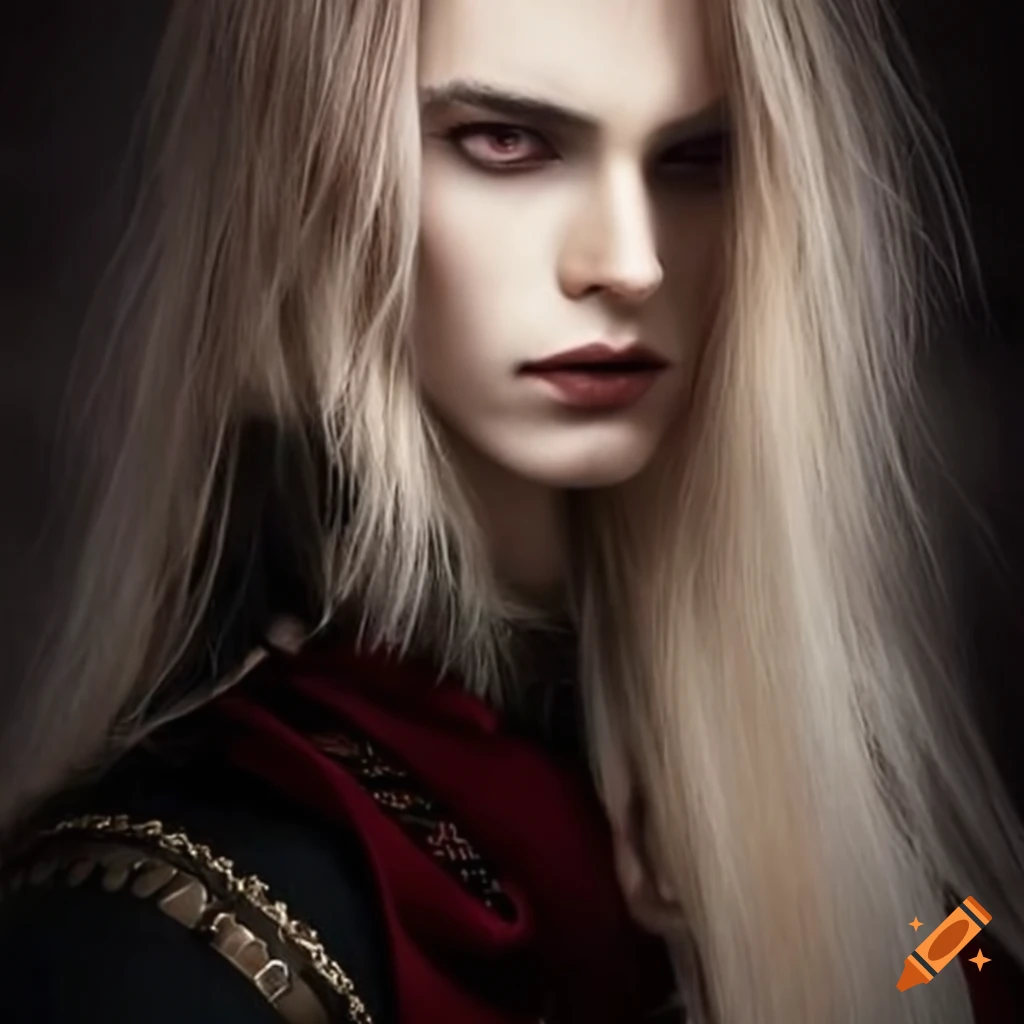 image of a handsome vampire prince