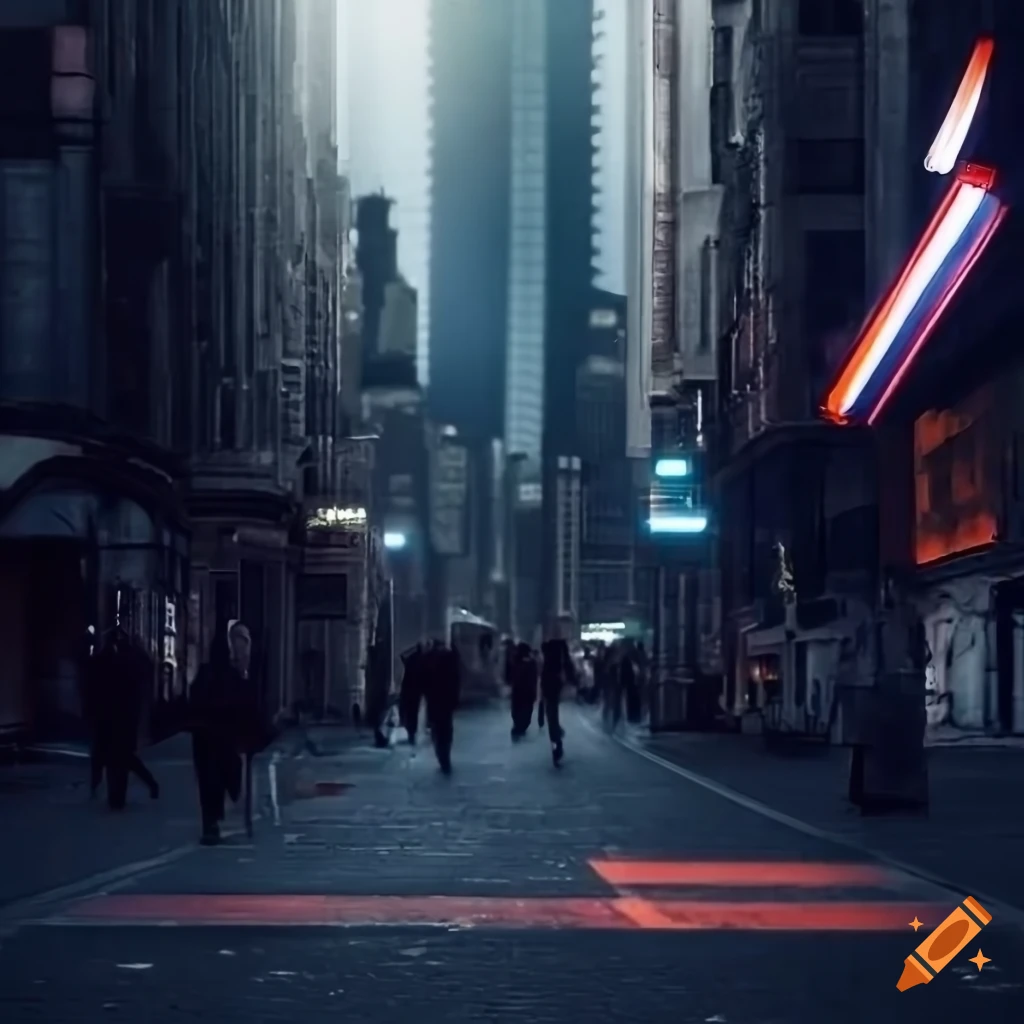 realistic Star Wars city background for character placement