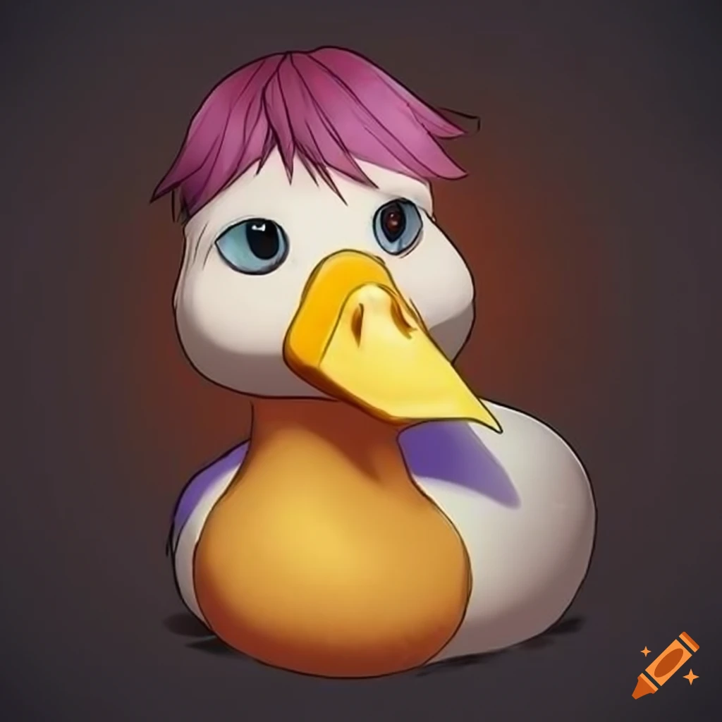1PC cute student creative anime refueling duck cartoon magical baby cute  duck keychain - AliExpress