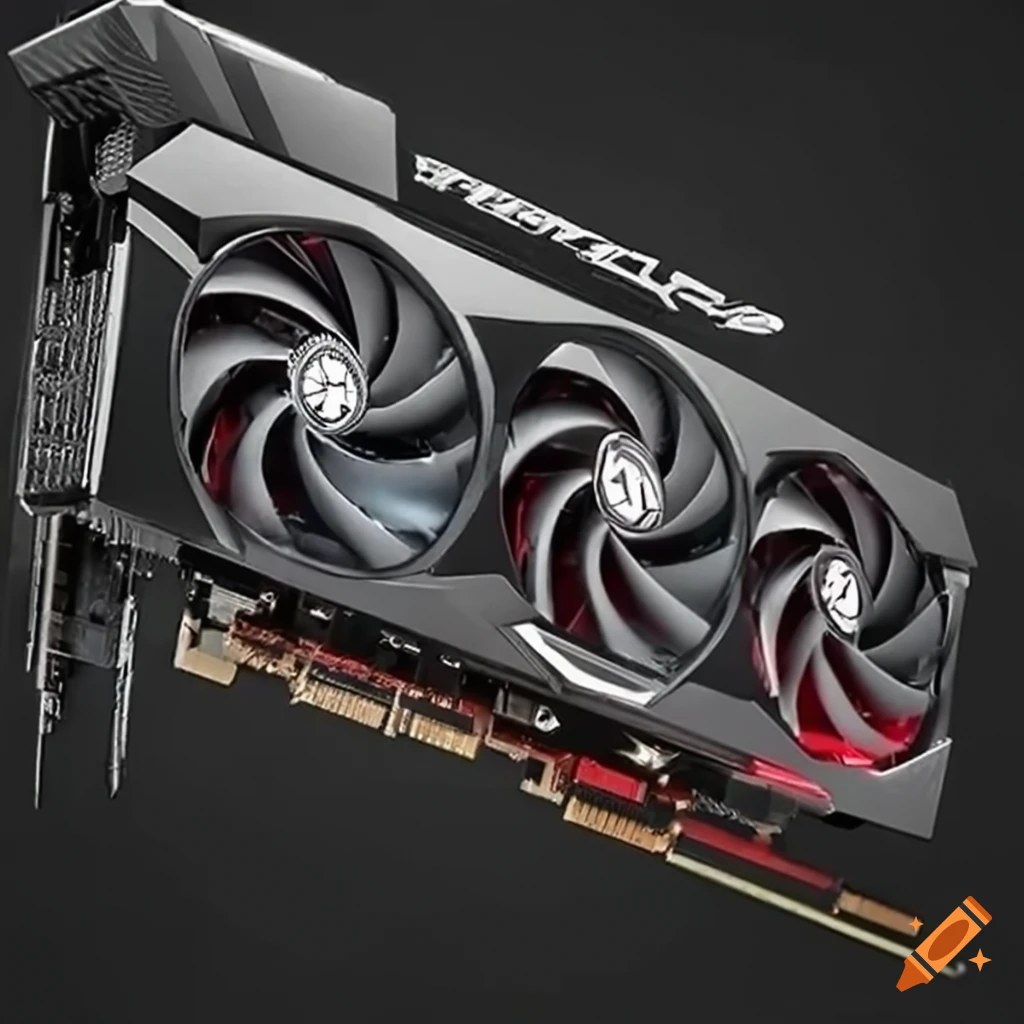 Rx radeon graphics card for gaming and multimedia