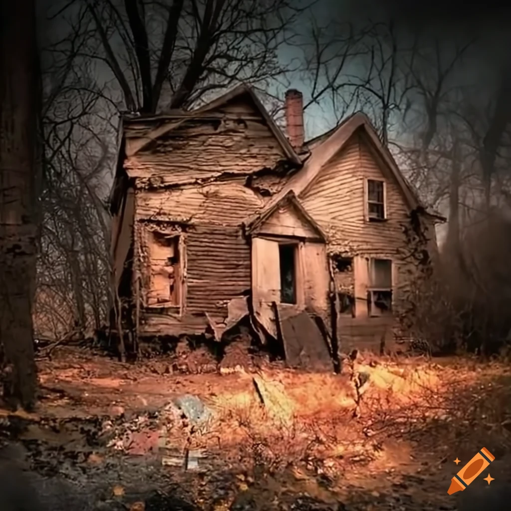 image of a haunted 1800s home