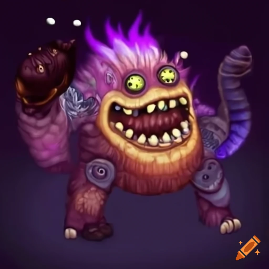 My singing monsters roc character on Craiyon