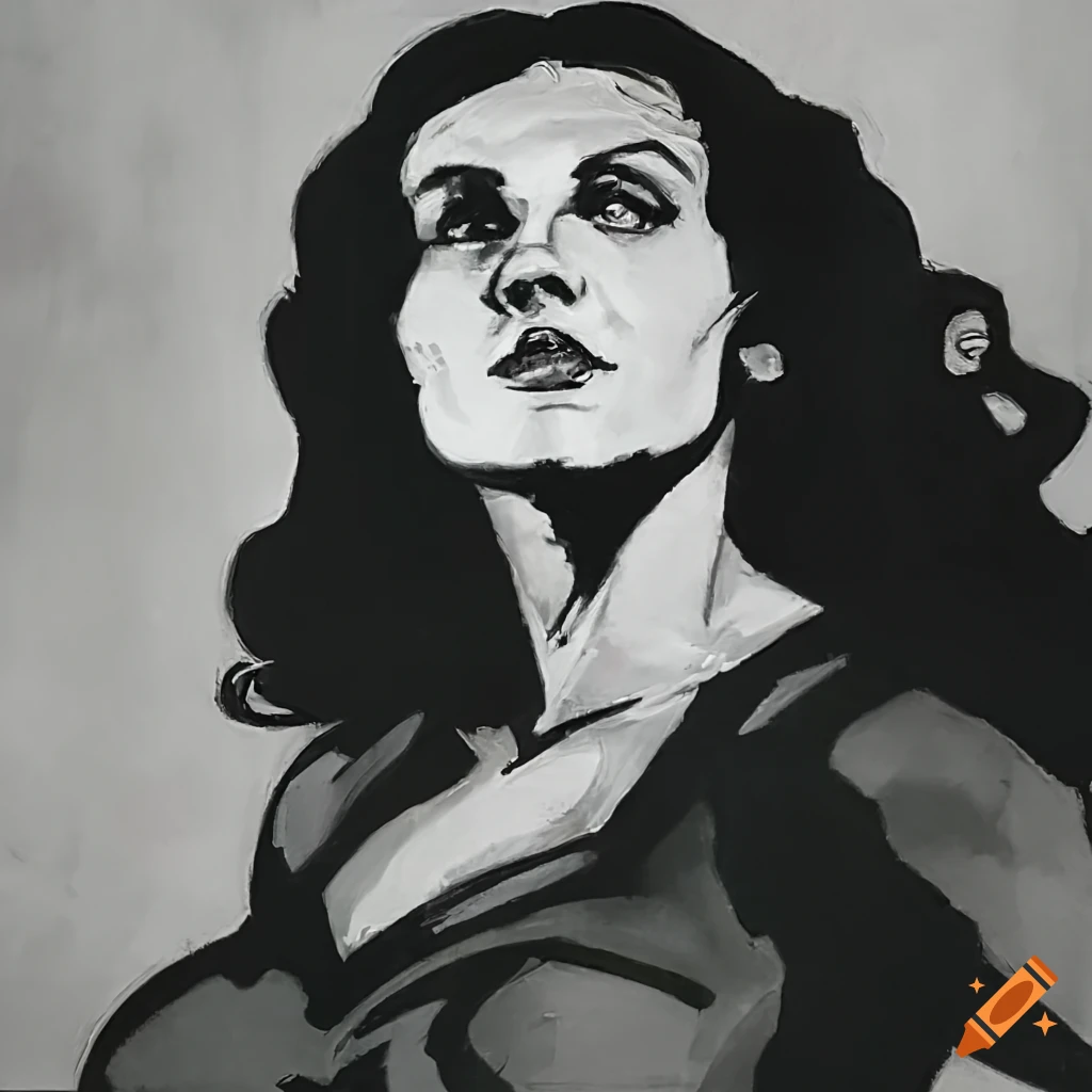 Fantasy woman in the style of frank frazetta from the seventies era on ...