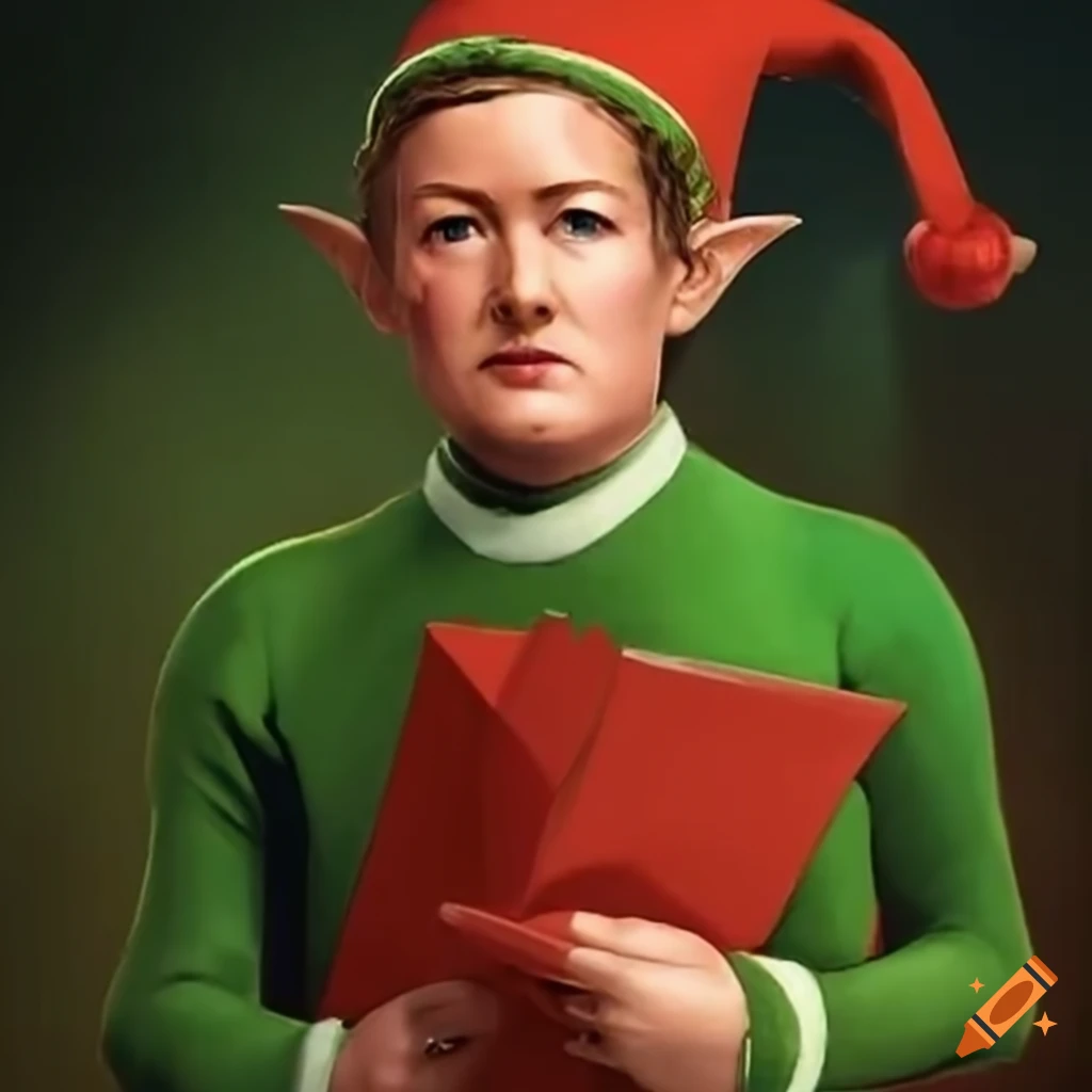 Image of piers transformed into an elf