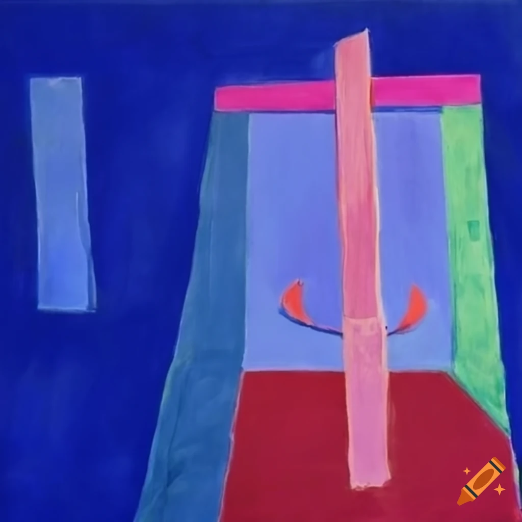 unique artwork inspired by Picasso and Hockney