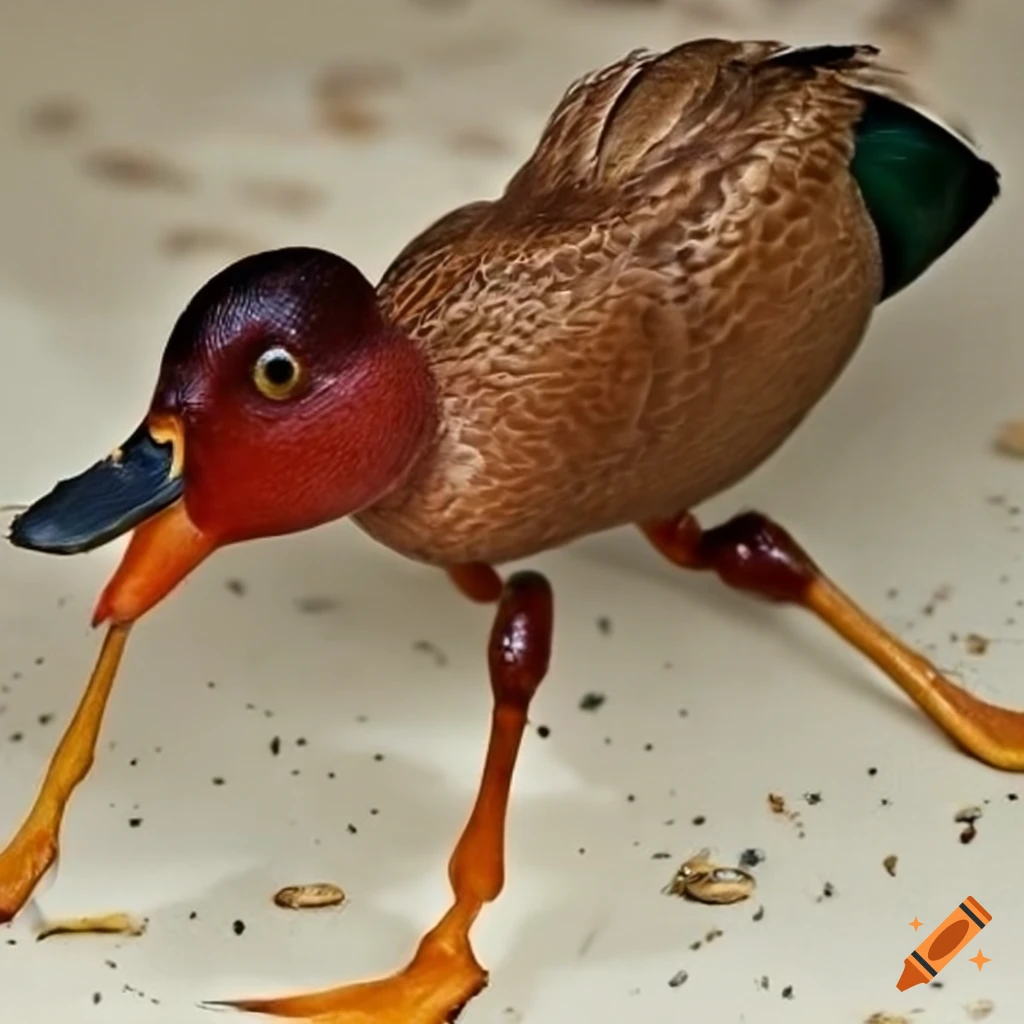 Image of an ant duck hybrid on craiyon