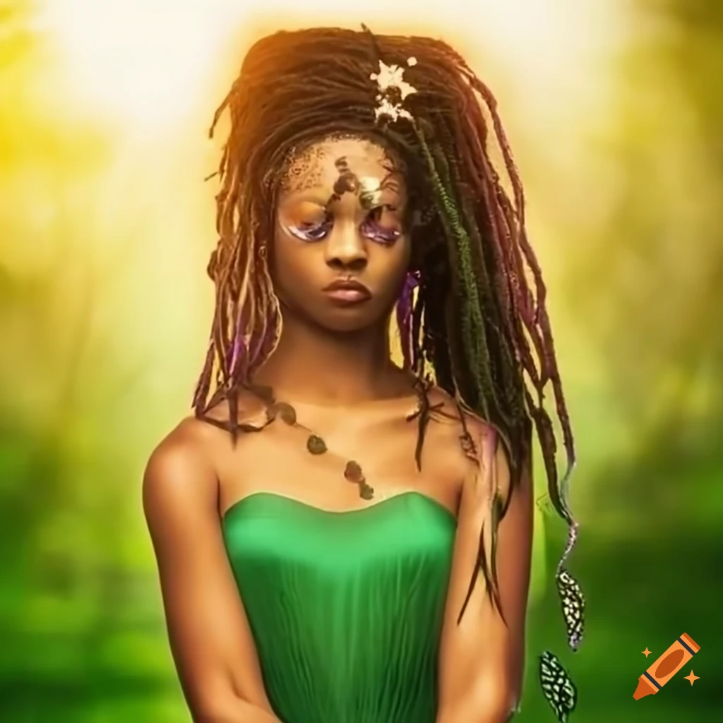 african-american-fairy-woman-with-glowing-wings-in-a-green-field-on-craiyon