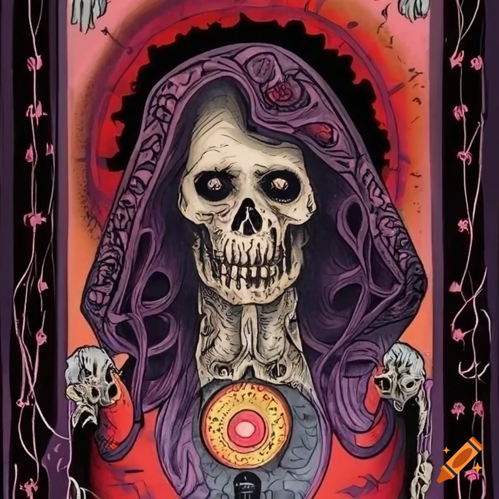 Illustration Of The Death Tarot Card On Craiyon