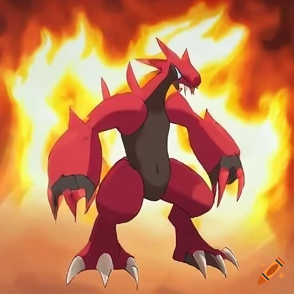 Eruptorius A Legendary Fire Dragon Pokemon On Craiyon