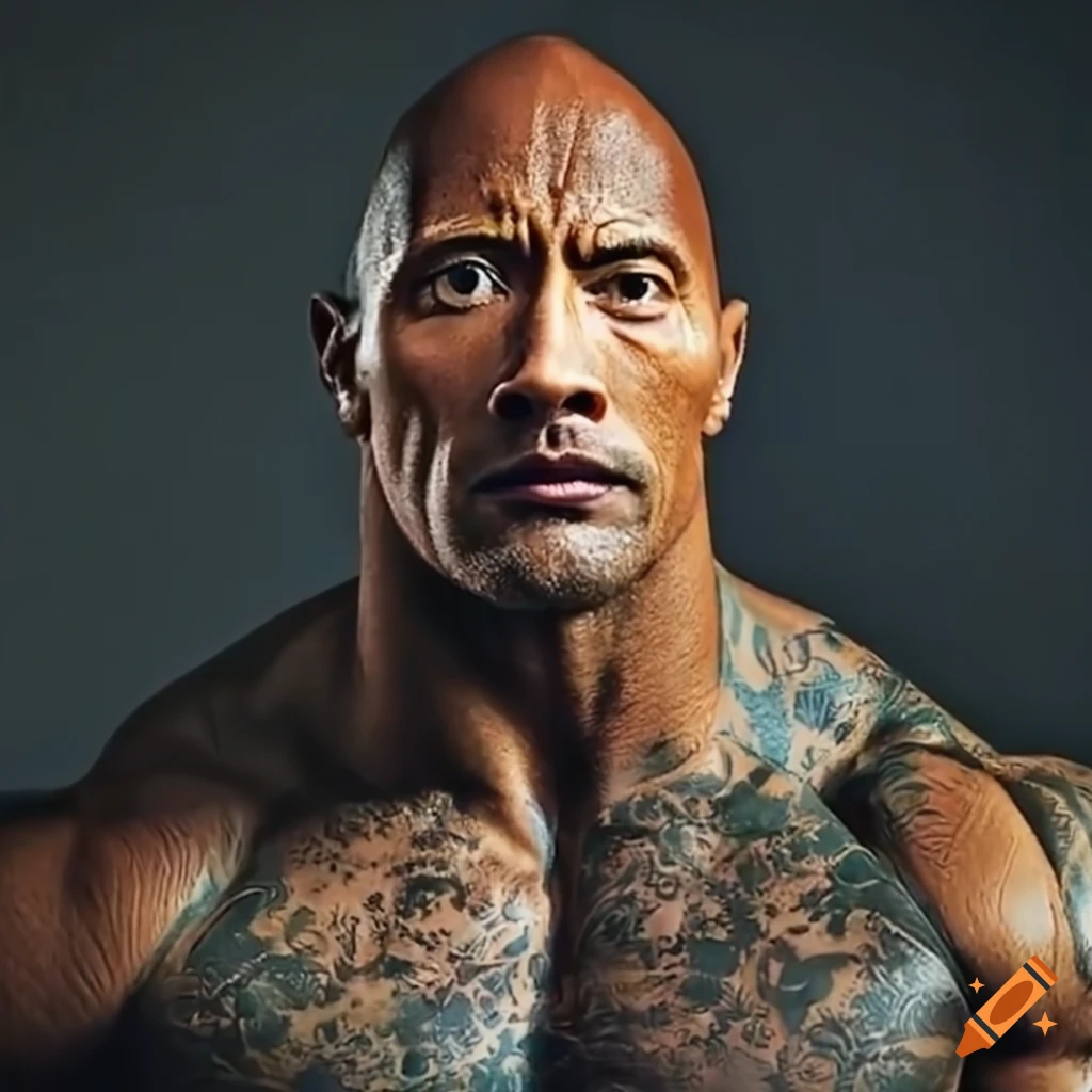 The Rock is adding to his Brahma Bull tattoo, and it's got me in my  feelings - Cageside Seats